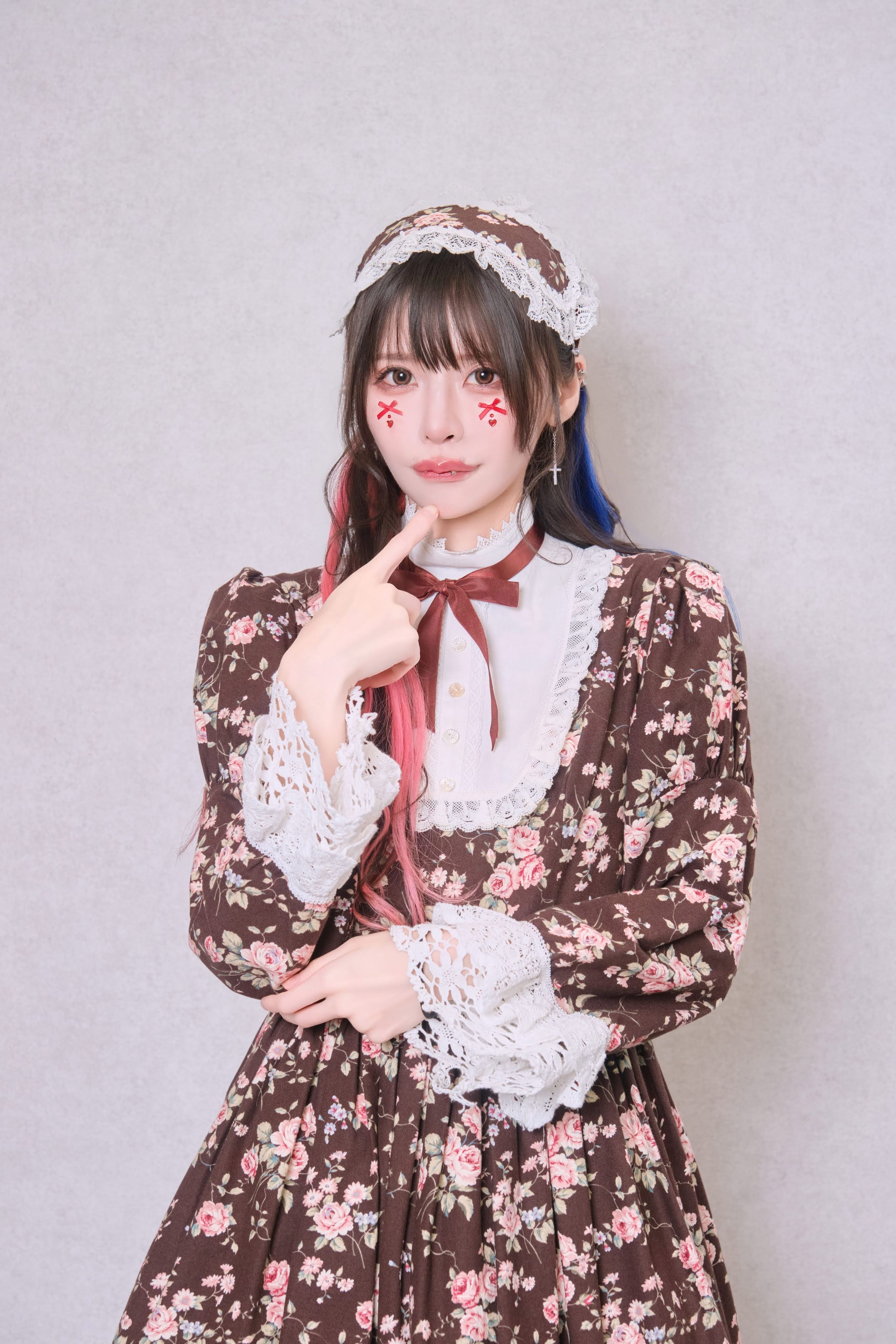 クラシカルローズロリィタドレス ヘッドドレスセット｜東京