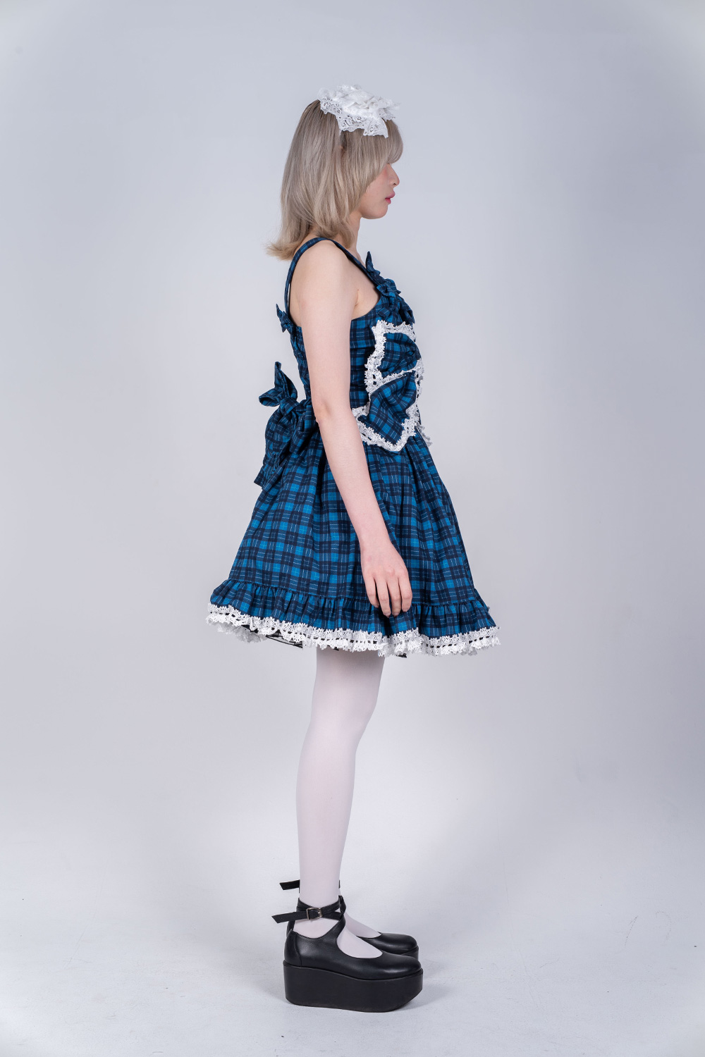 Tartan check Lolita 【青】｜東京ロリィタ-TOKYO LOLITA｜ロリータ服
