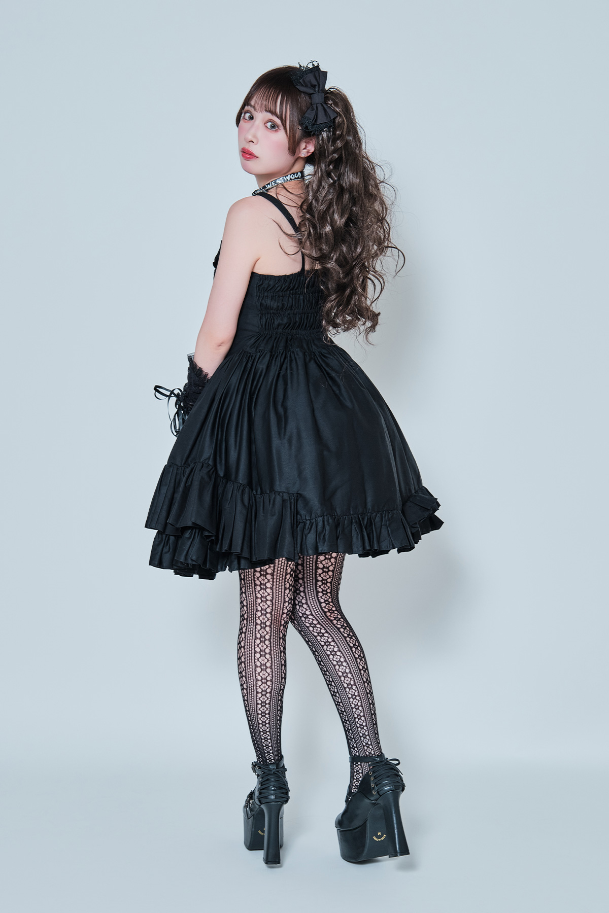 morphose ロリータ Morpho crush【黒】｜東京ロリィタ-TOKYO LOLITA｜ロリータ服の