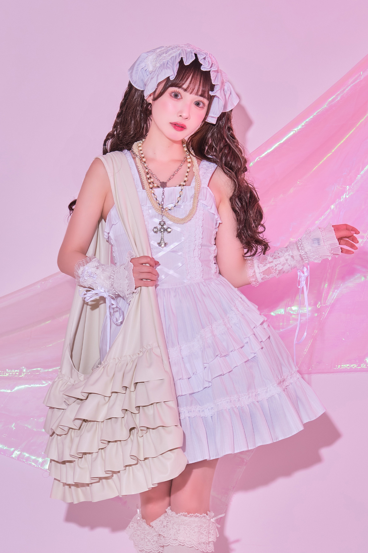 vanilla Morpho【白】｜東京ロリィタ-TOKYO LOLITA｜ロリータ服の宅配