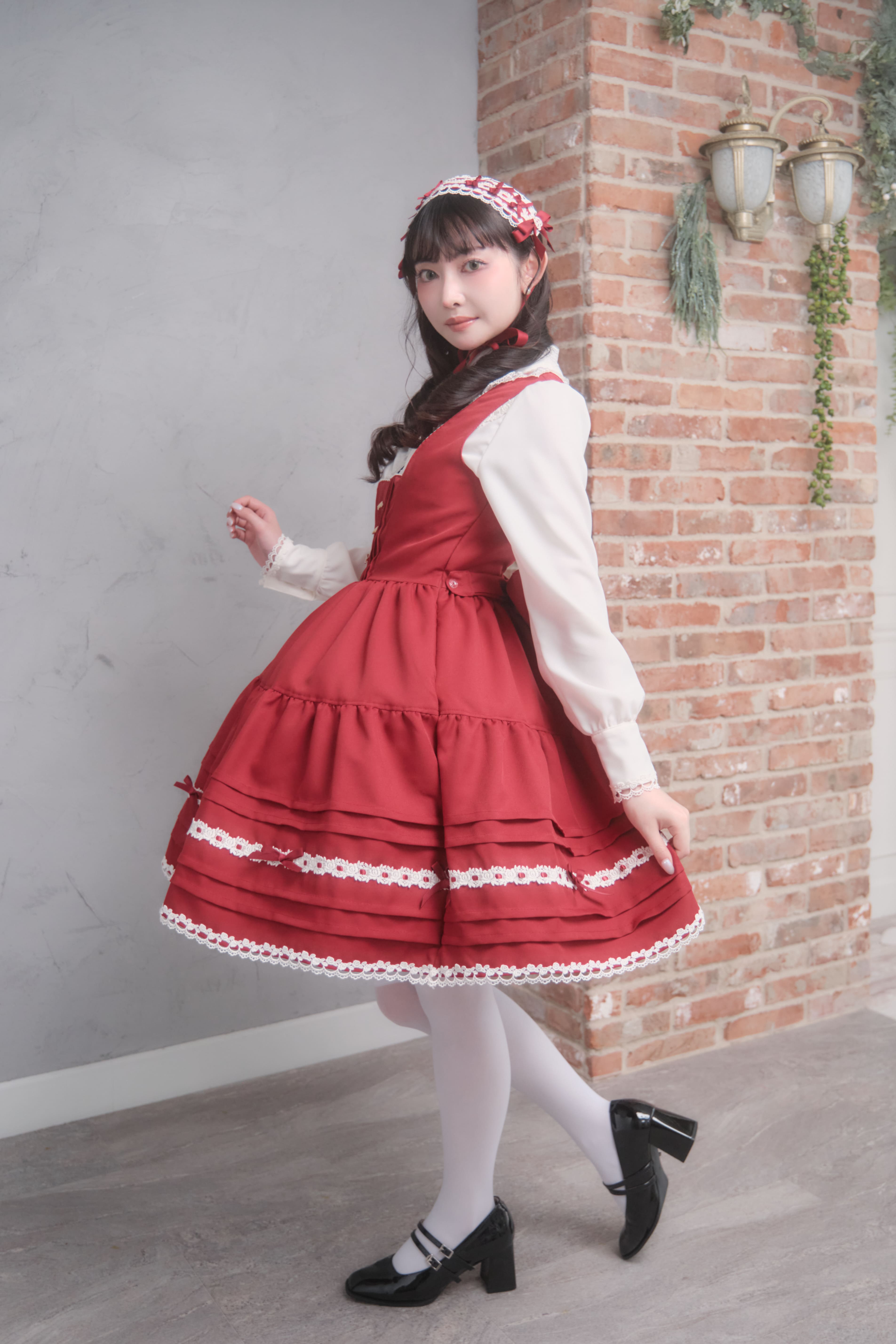 Ace of Spaedsジャンパースカート 赤｜東京ロリィタ-TOKYO LOLITA