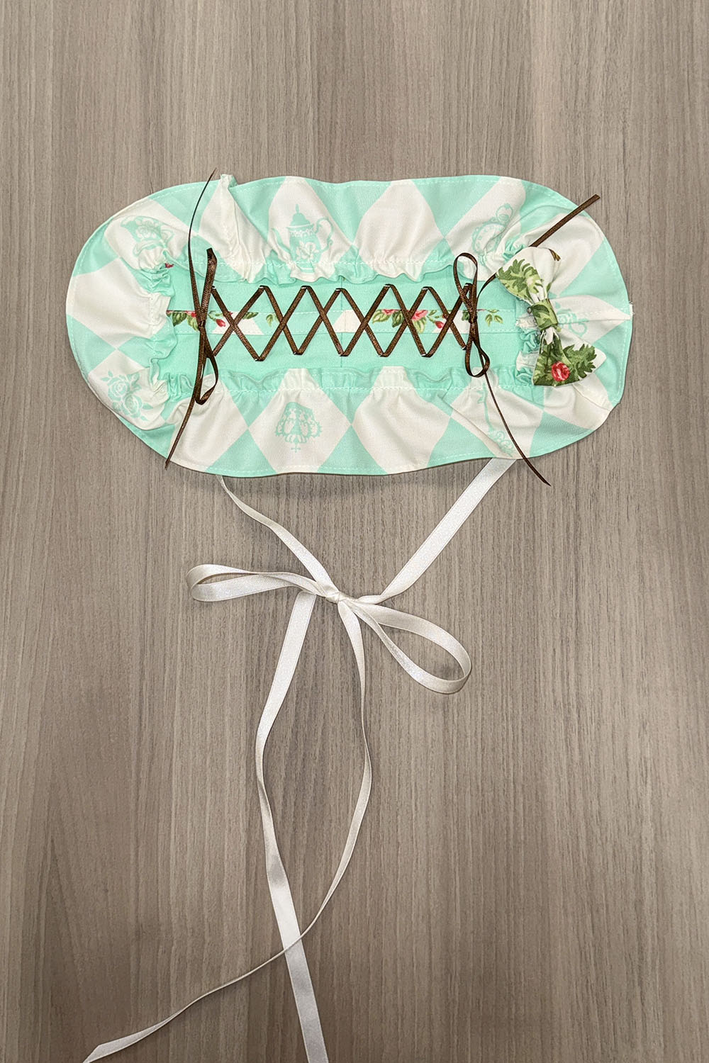 アリスレベッカジャンパースカート+ヘッドドレス(チョコミント)｜東京