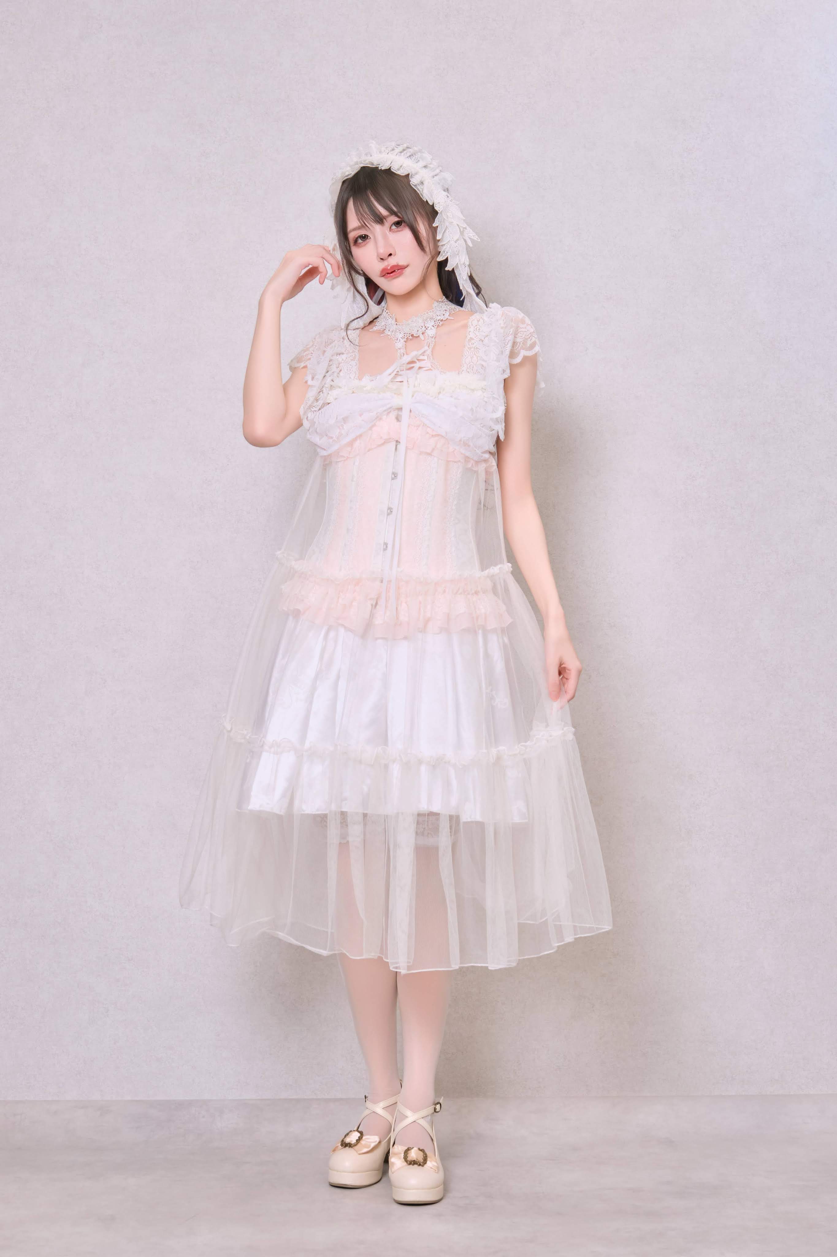 Himekei Lolita harajuku 白ロリ ゴスロリ チョーカーT Himekei Lolita harajuku 白ロリ ゴスロリ チョーカーT（To