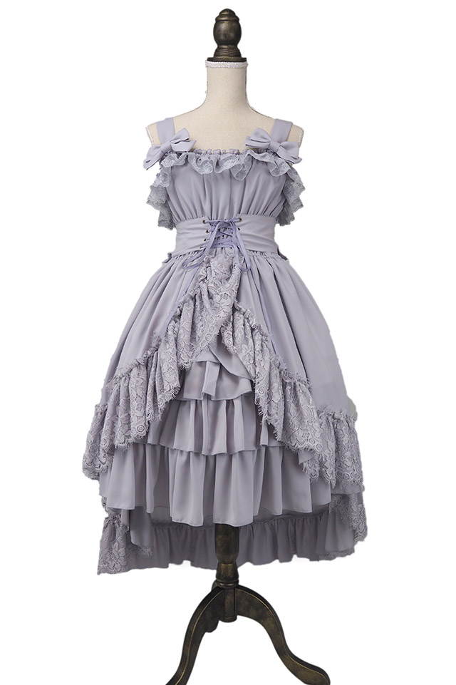 ATELIER PIERROT カマーベルトシフォンジャンパースカート﻿ カマーベルトシフォンジャンパースカート｜東京ロリィタ-TOKYO LOLITA