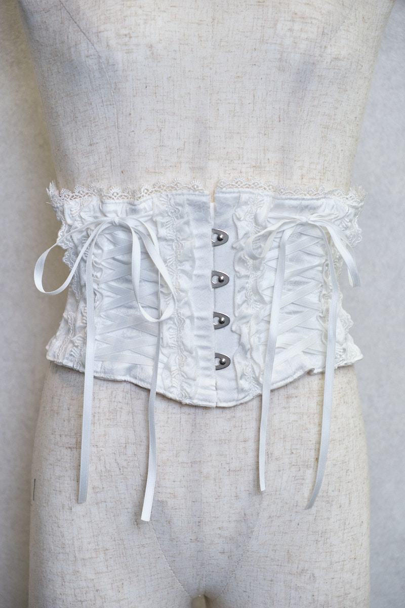 Thorned Rose Corset ホワイト