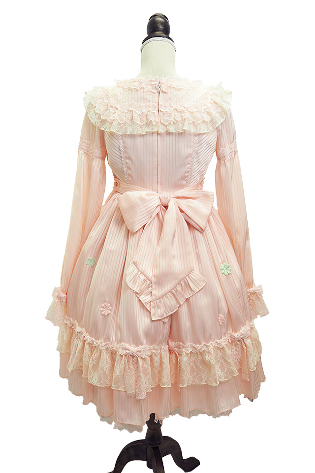 オリジナル lolita【花间庭院】フレーズ 花嫁ロリータワンピース　L170＃ Fantasic Flowerワンピース＋ヘッドドレスセット｜東京ロリィタ