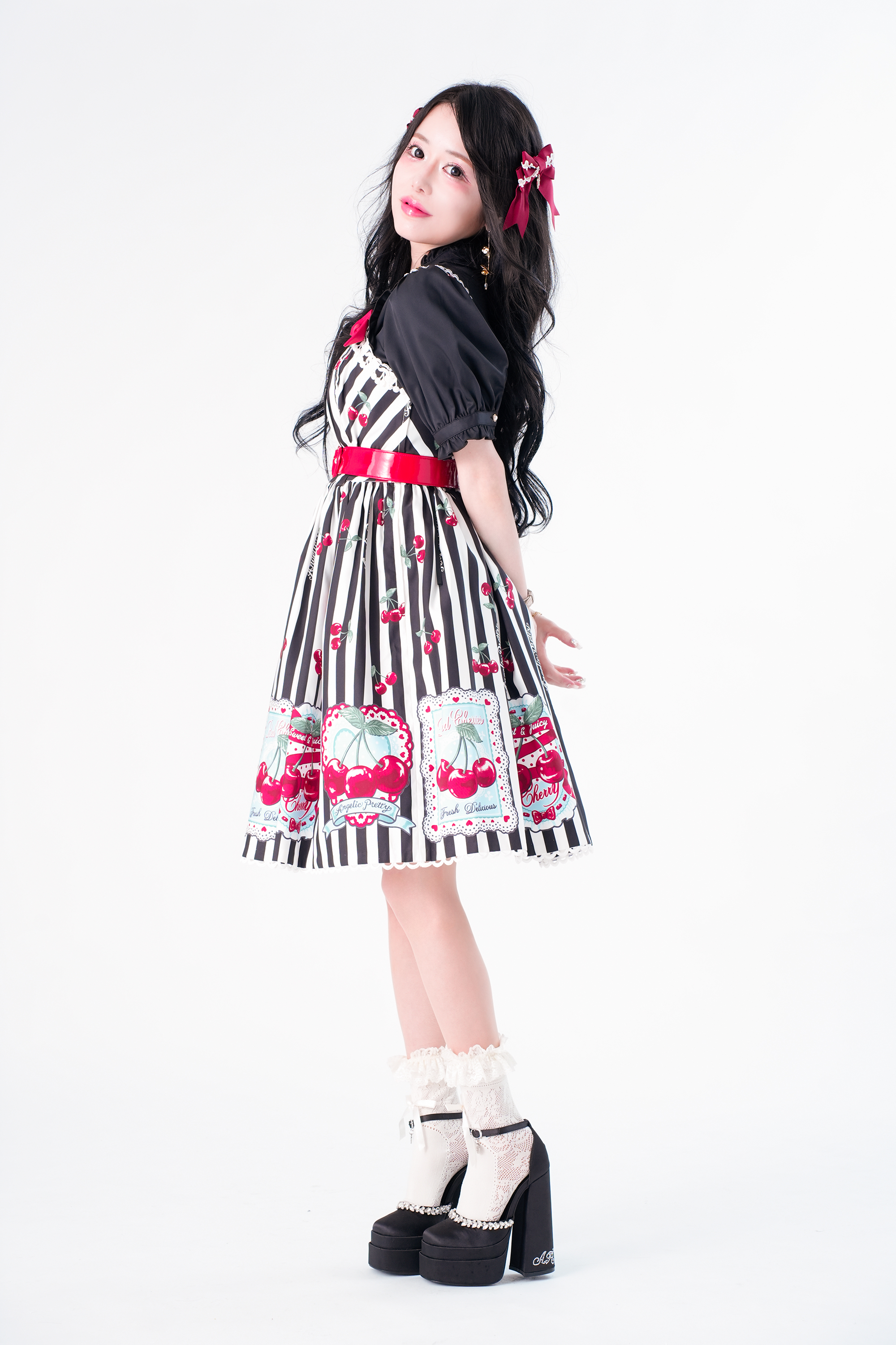 Cherry Stampジャンパースカート｜東京ロリィタ-TOKYO LOLITA