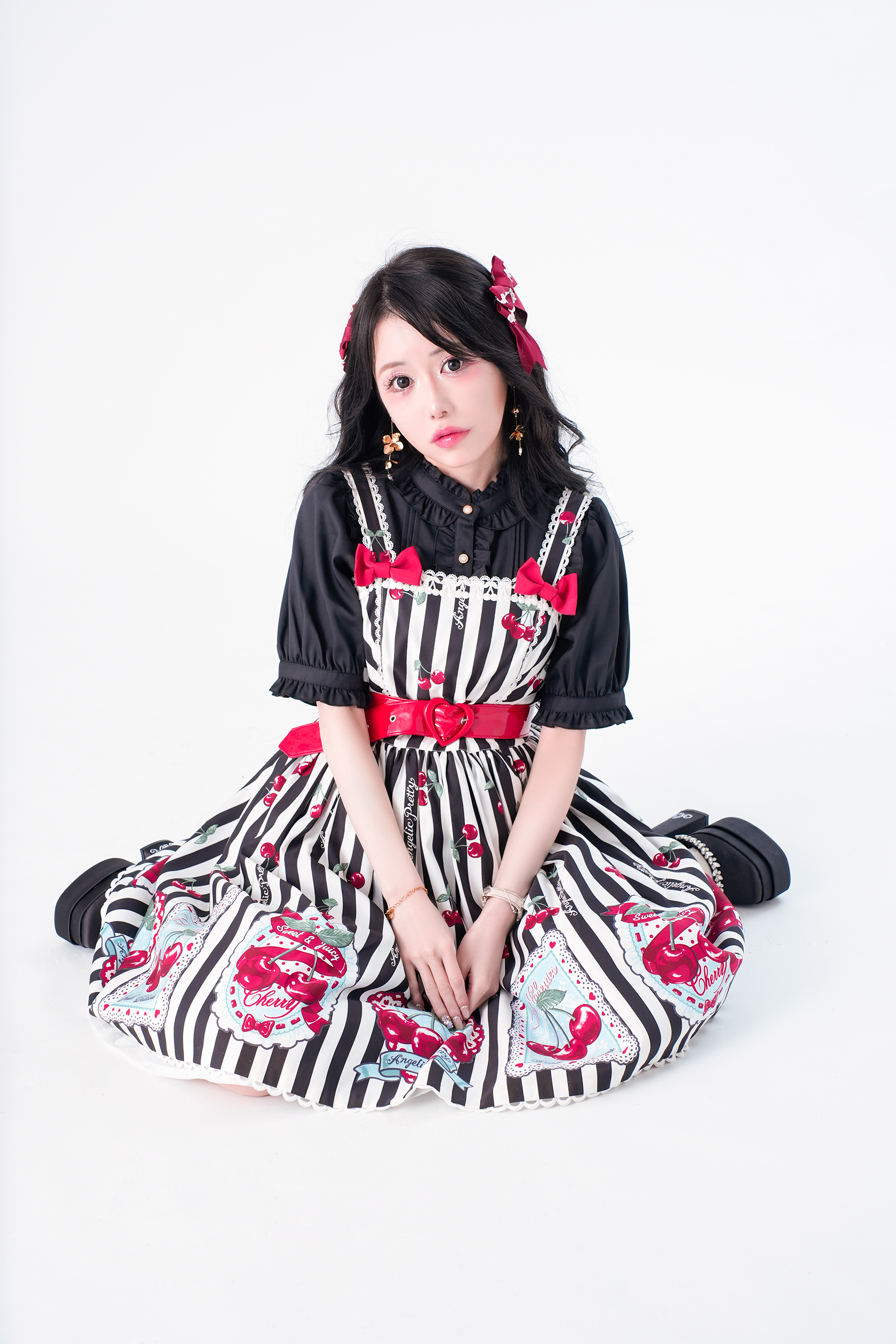 Cherry Stampジャンパースカート｜東京ロリィタ-TOKYO LOLITA