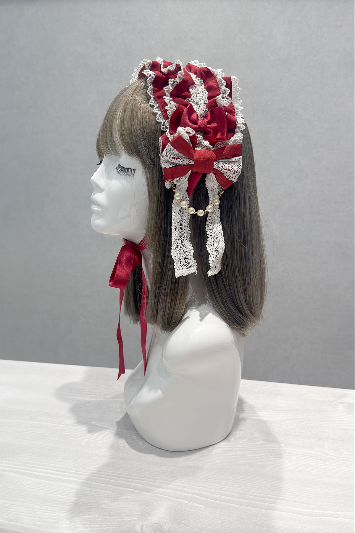 恋するお姫様ヘッドドレス　レッド