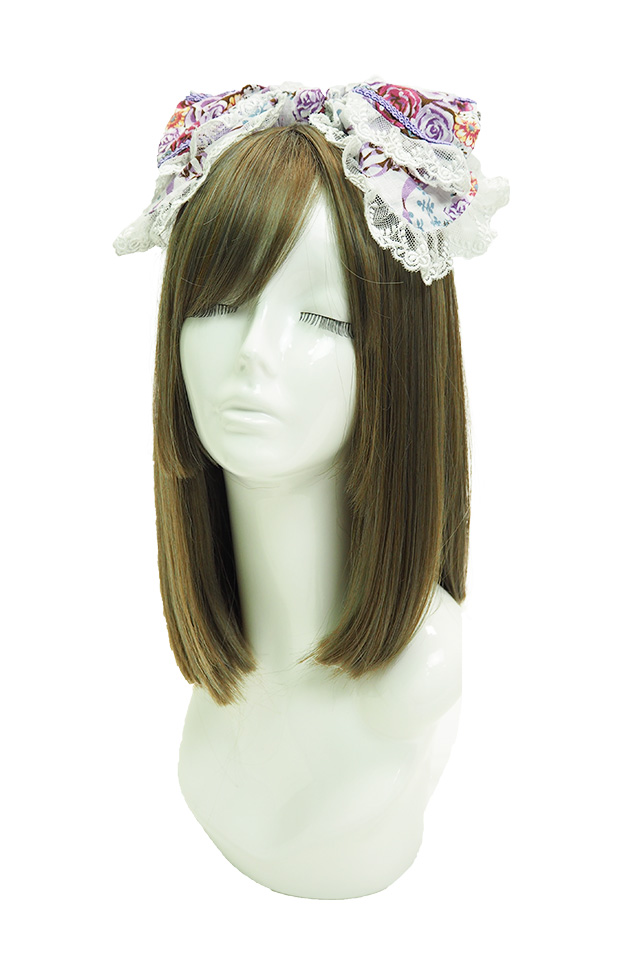 Pearl Bouquet柄ジャンパースカート＋リボンカチューシャセット