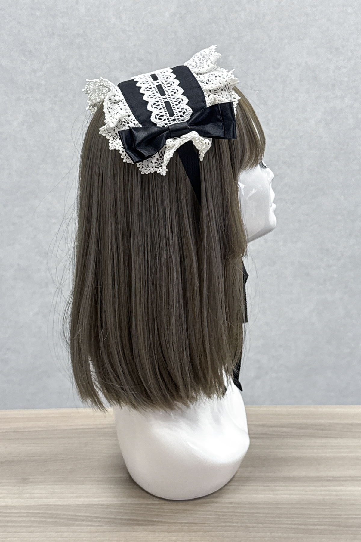 あこがれはしごレースヘッドドレス　シロ あこがれはしごレースヘッドドレス シロ あこがれはしごレースヘッド