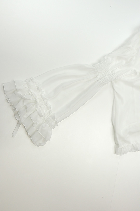 ローズレース ブラウス(オフ白)｜東京ロリィタ-TOKYO LOLITA