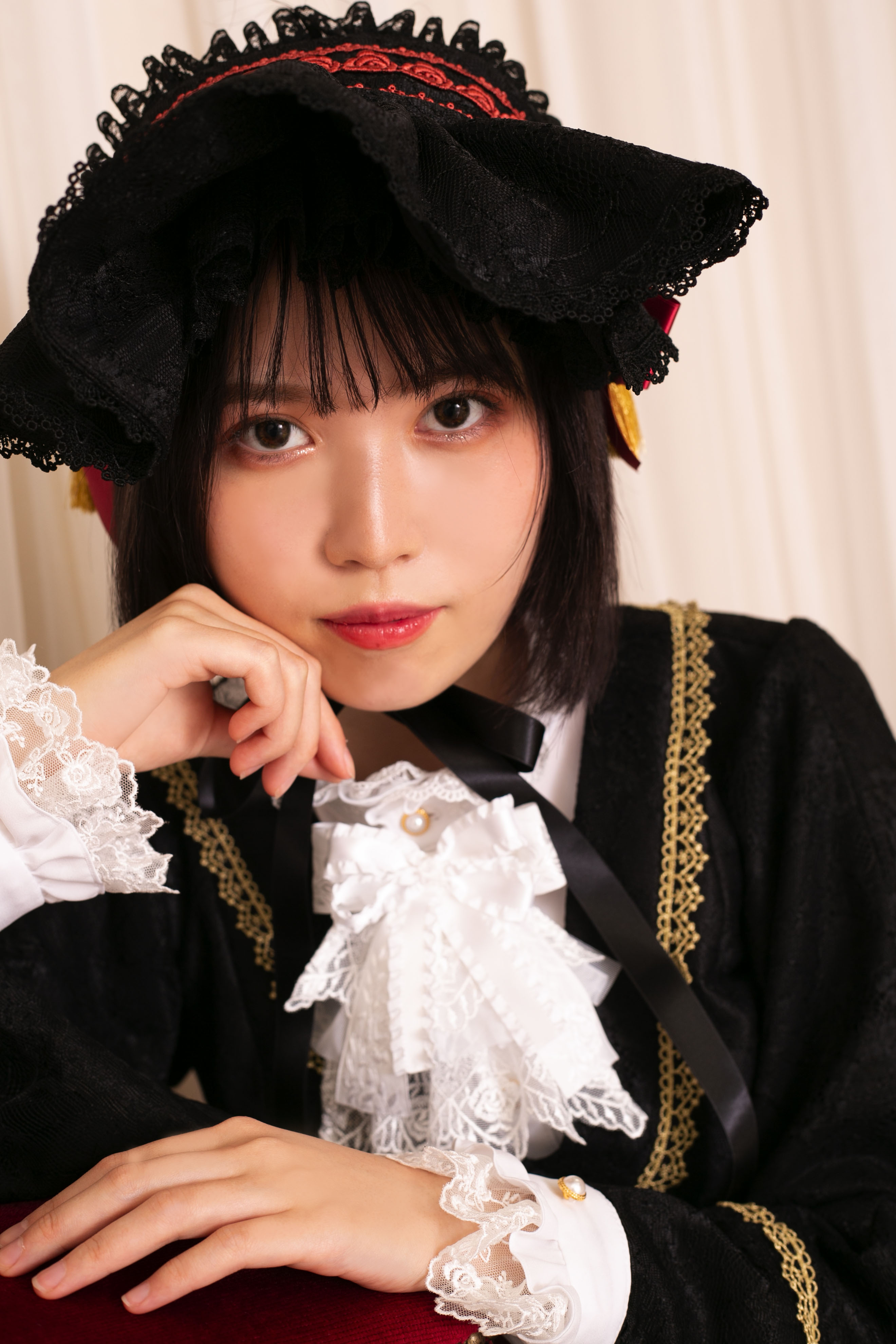 LISETTEの今期　柘榴のワンピース 新品 LISETTEの今期 柘榴のワンピース 新品 LISETTEの今期 柘榴のワンピース