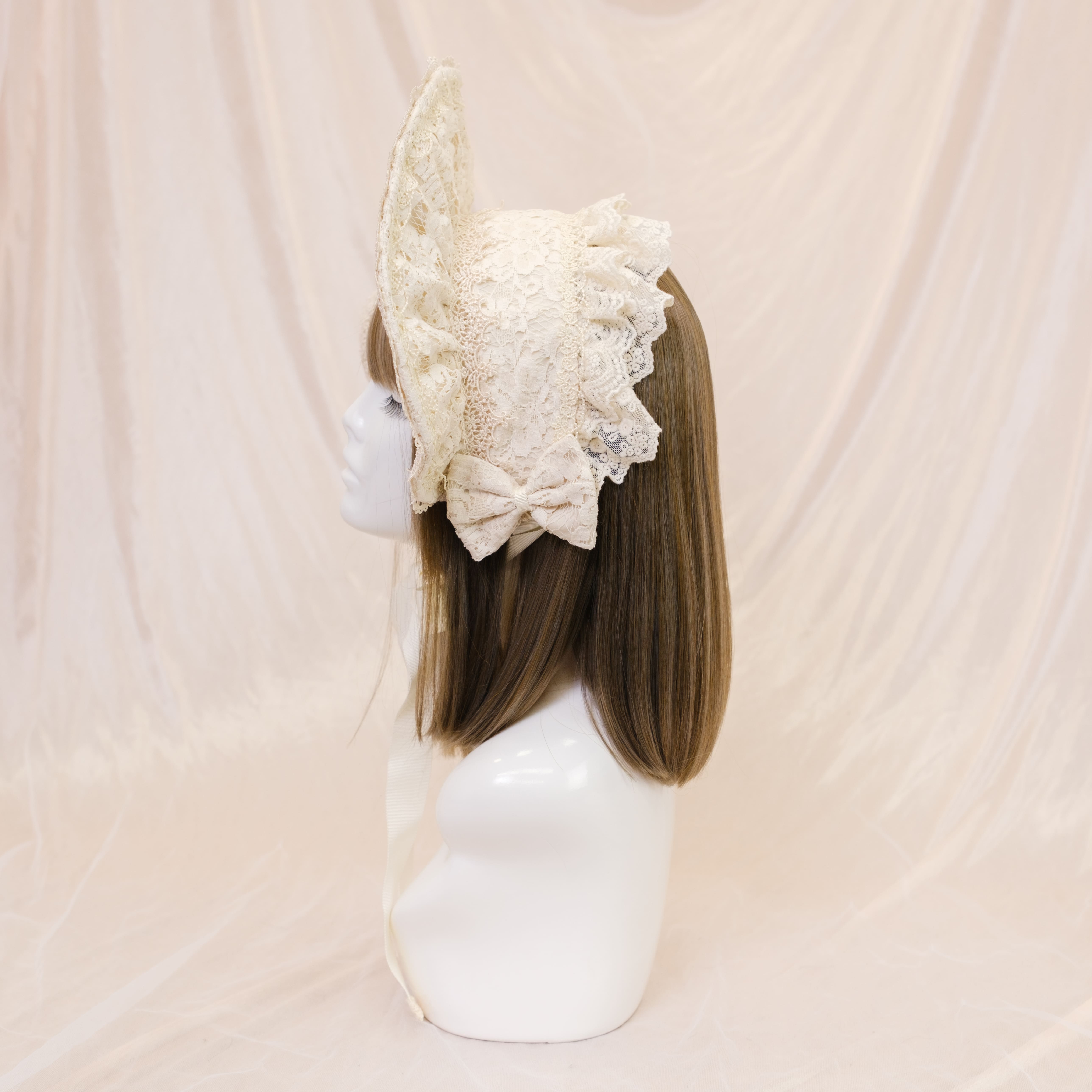 a:ruco】ハーフボンネット 生成り｜東京ロリィタ-TOKYO LOLITA