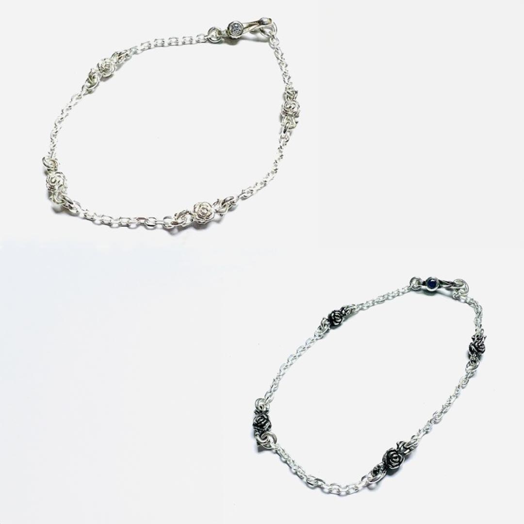 Elan Vital エランヴィタール 薔薇ウォレットチェーン925 Elan Vital