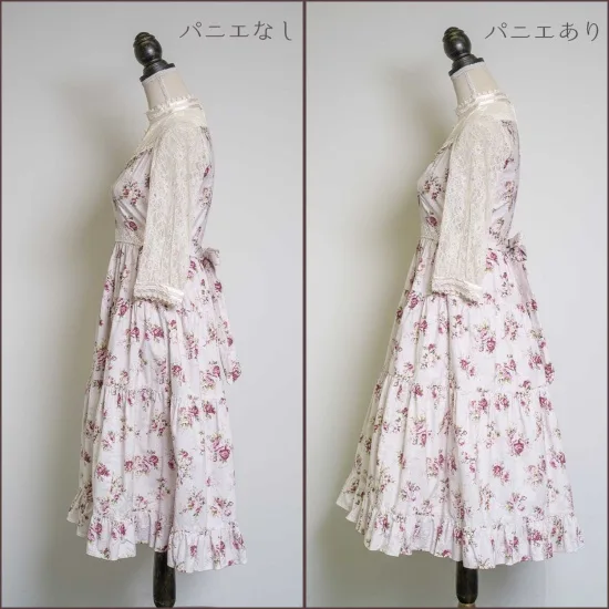 kuroobi】遮熱パニエ(65cm)｜東京ロリィタ-TOKYO LOLITA｜ロリータ服の