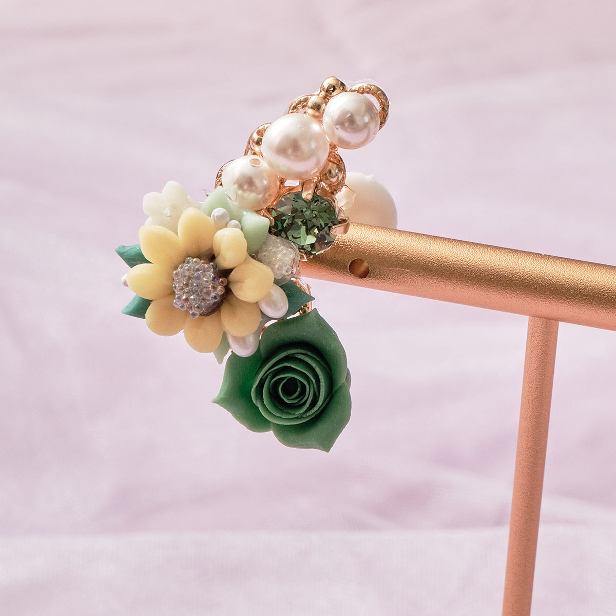 Amoureuse de toi】[東京ロリィタ限定]ひまわりアクセサリー3点セット