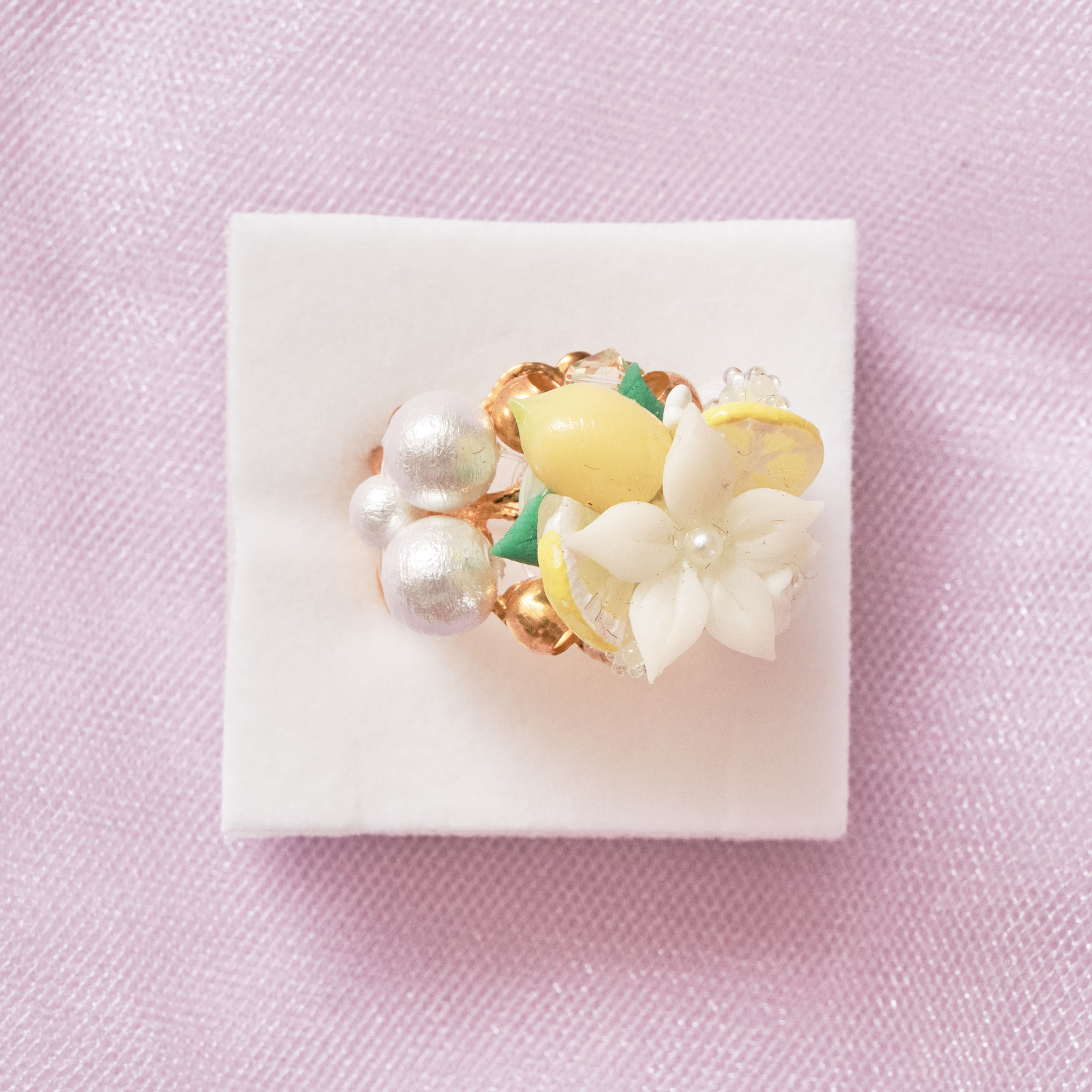 Amoureuse de toi】[東京ロリィタ限定]レモンアクセサリー3点セット 