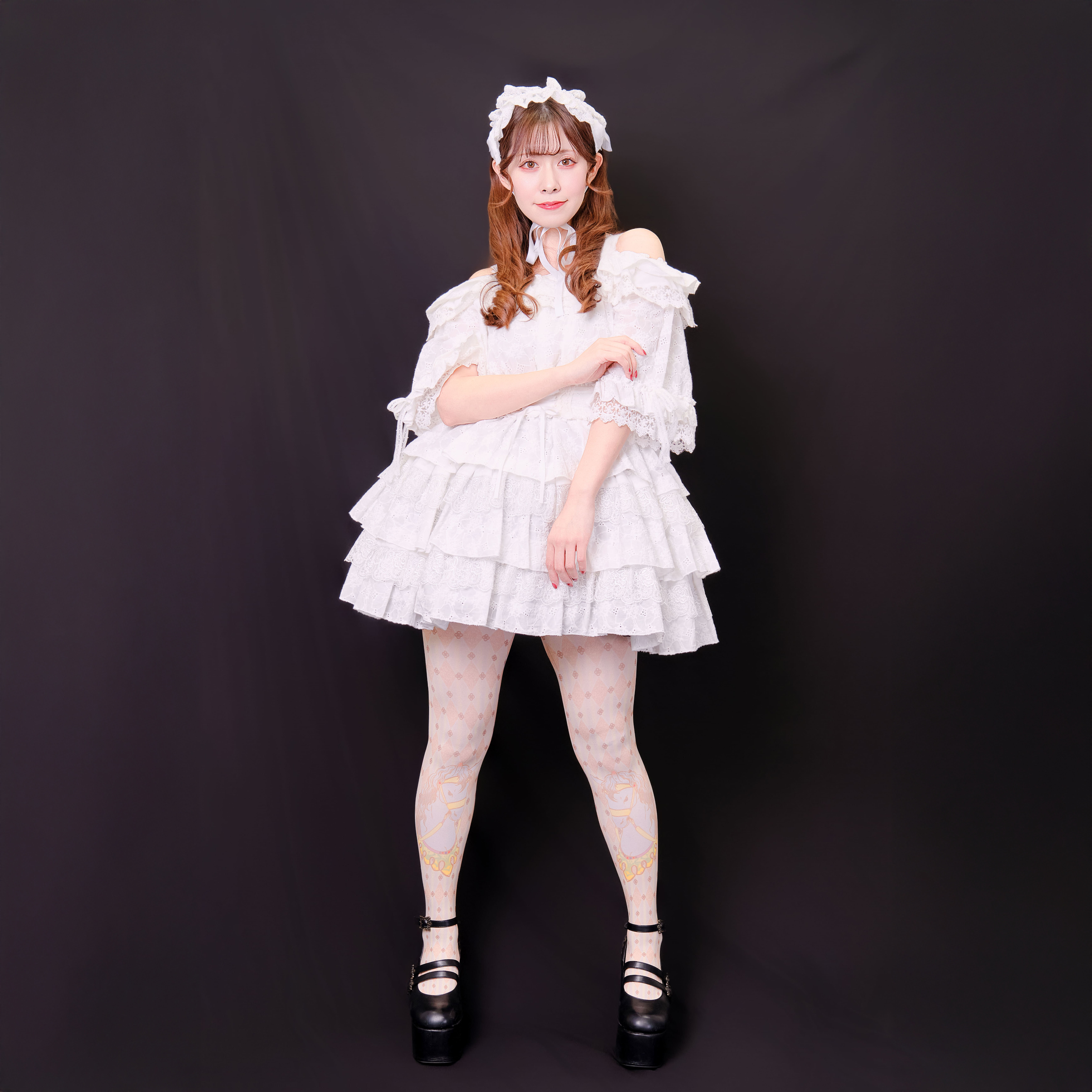 真夜中のサーカス】白の使者 タイツ｜東京ロリィタ-TOKYO LOLITA